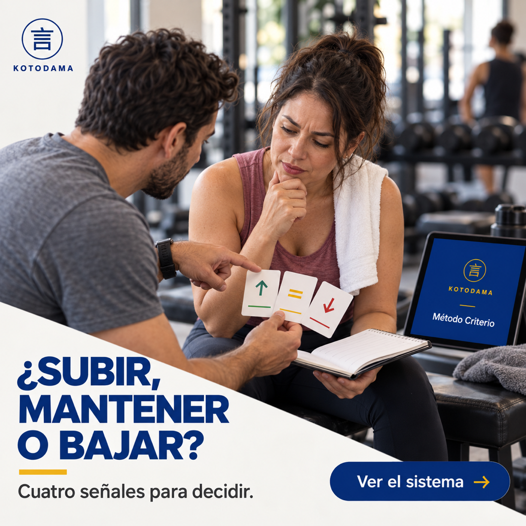 Método Criterio — señales para decidir